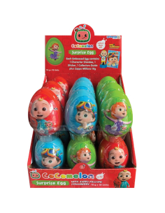 Cocomelon Embossed Egg 10g x 18